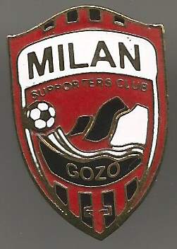 Badge AC Milan Supporters Club Gozo